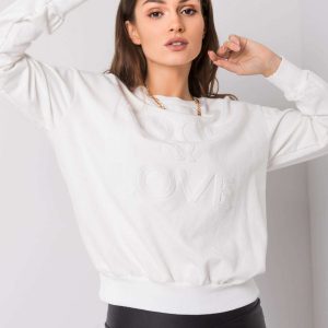 Kaylee White Sweatshirt