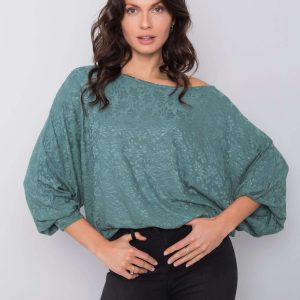 Green oversized blouse Elysia RUE PARIS