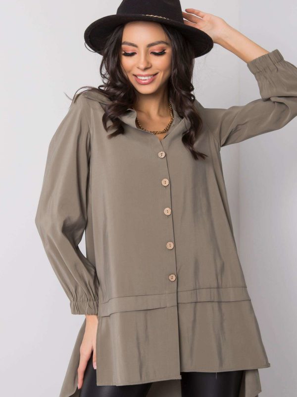 Khaki tunic Adelaide RUE PARIS