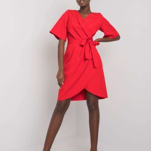 Marivel Red Cocktail Dress