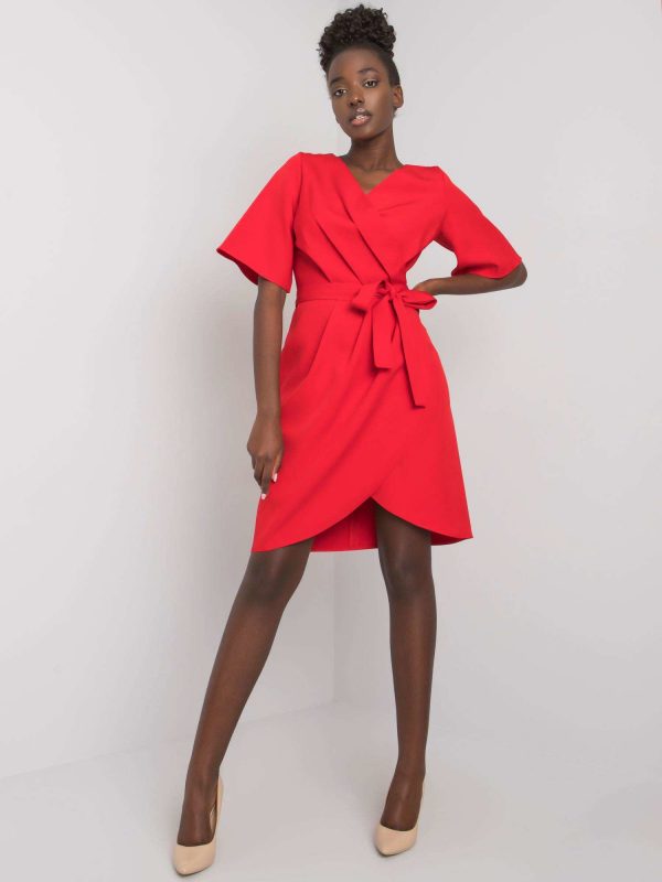 Marivel Red Cocktail Dress