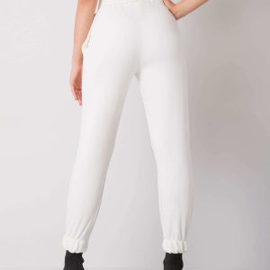 Ecru Ashland High Waist Sweatpants