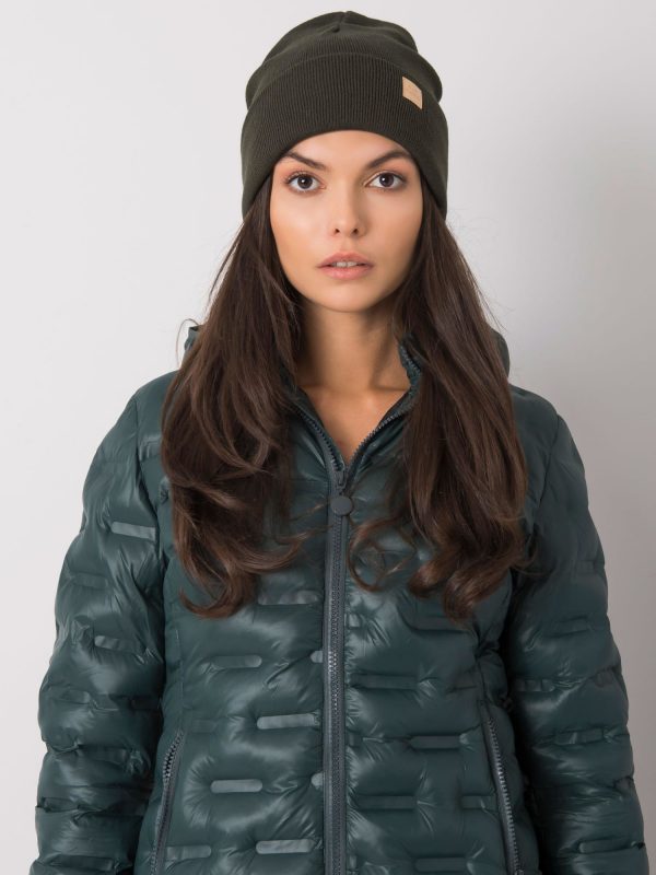 Khaki beanie