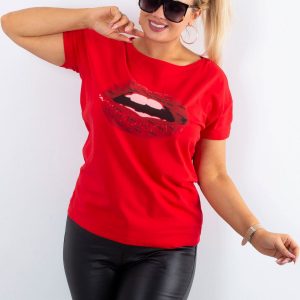 Red T-shirt Ambitious PLUS SIZE