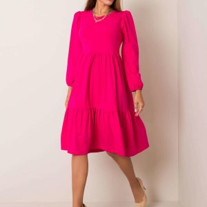 Dark pink dress Yonne RUE PARIS