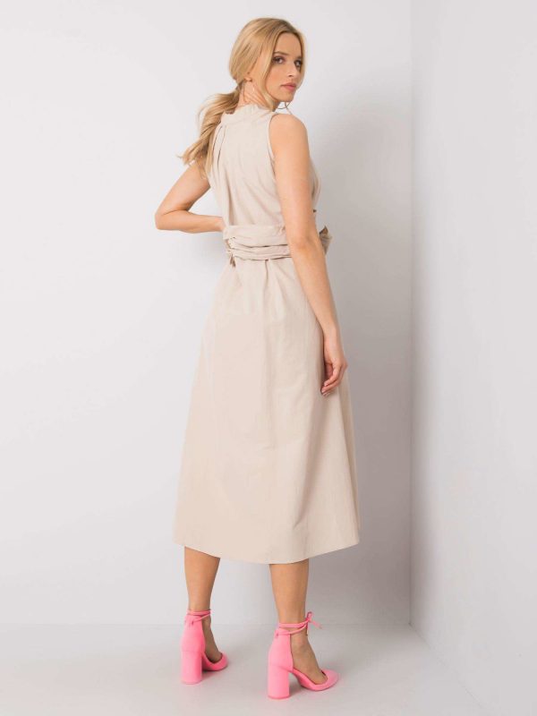 Beige dress Vivien RUE PARIS