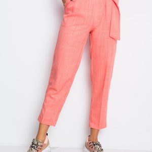 RUE PARIS Pink Honey pants