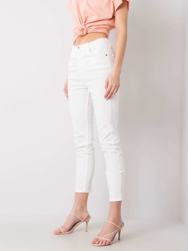 White jeans for women Baldine RUE PARIS