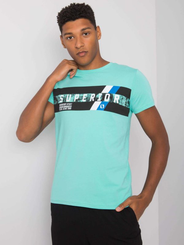 Kendrick Cotton Men's Mint T-Shirt