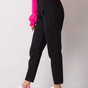 Black mom fit jeans Berry RUE PARIS