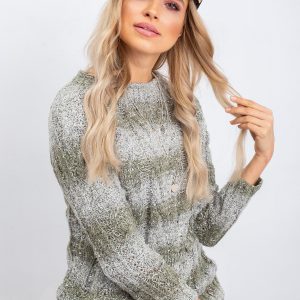 Khaki sweater Amelia