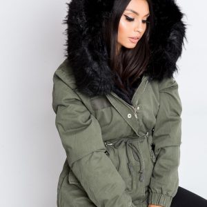 Khaki-black jacket Higher