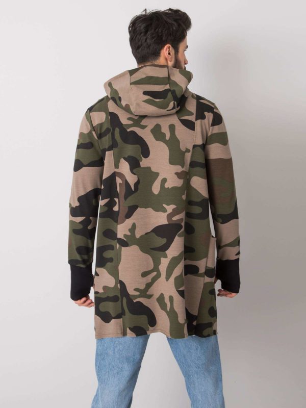 Khaki Camo Hoodie Layton