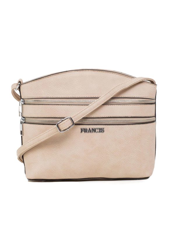 Beige Messenger Bag