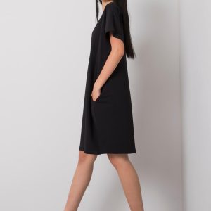 Black Casual Dress Rianna RUE PARIS