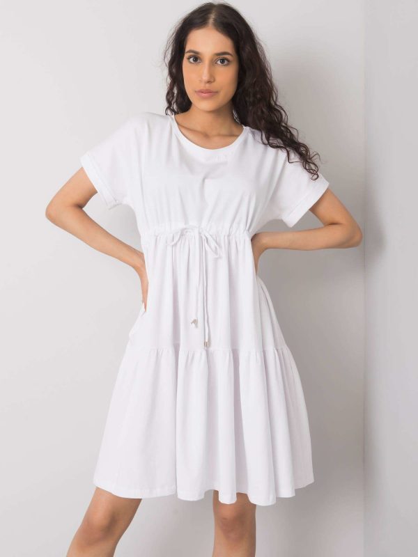 White casual dress Sebille RUE PARIS