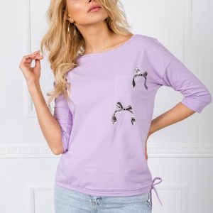 Light purple blouse Colette