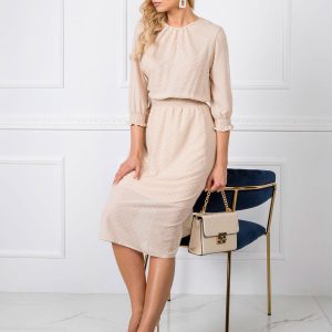 Beige Nancy Dress