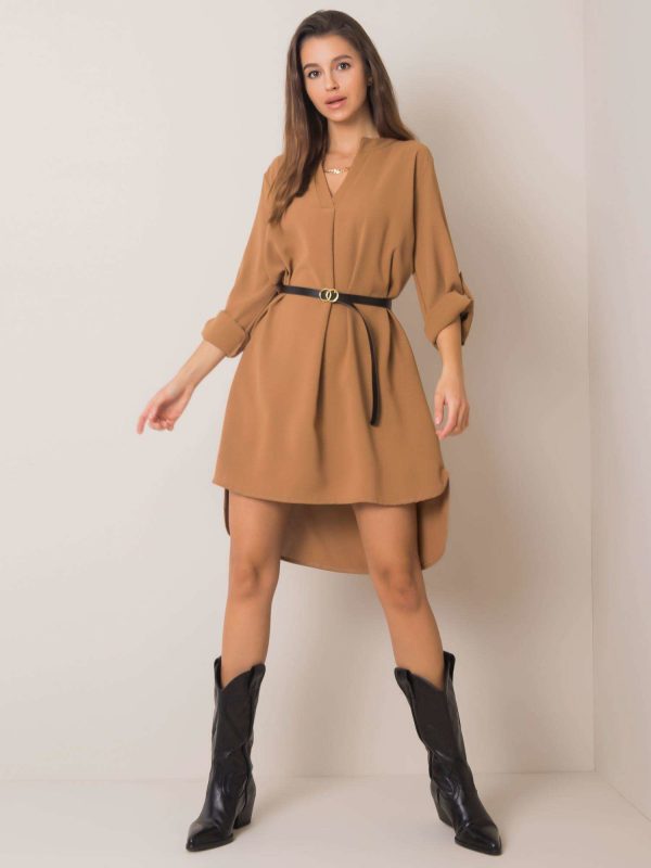 Dark beige dress Stella