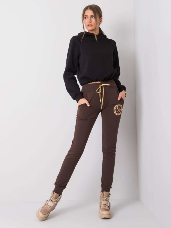 Brown sweatpants Stylish