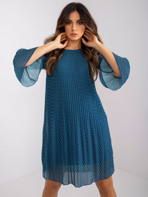 Dark Blue Loose Regina Casual Dress