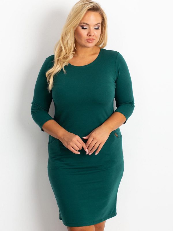 Dark Green Travel Dress