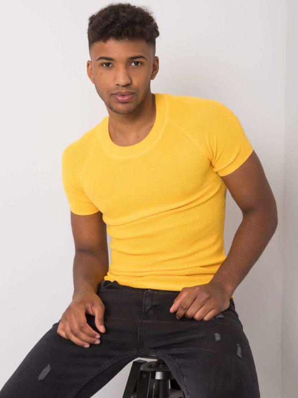 Yellow T-shirt for men by Elliott