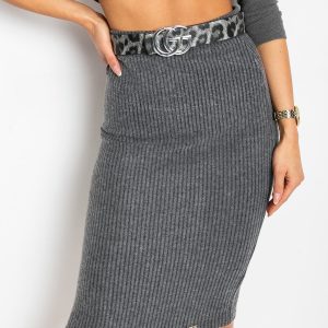 Dark gray skirt Macarena