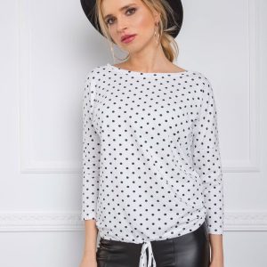 Jennifer RUE PARIS white blouse