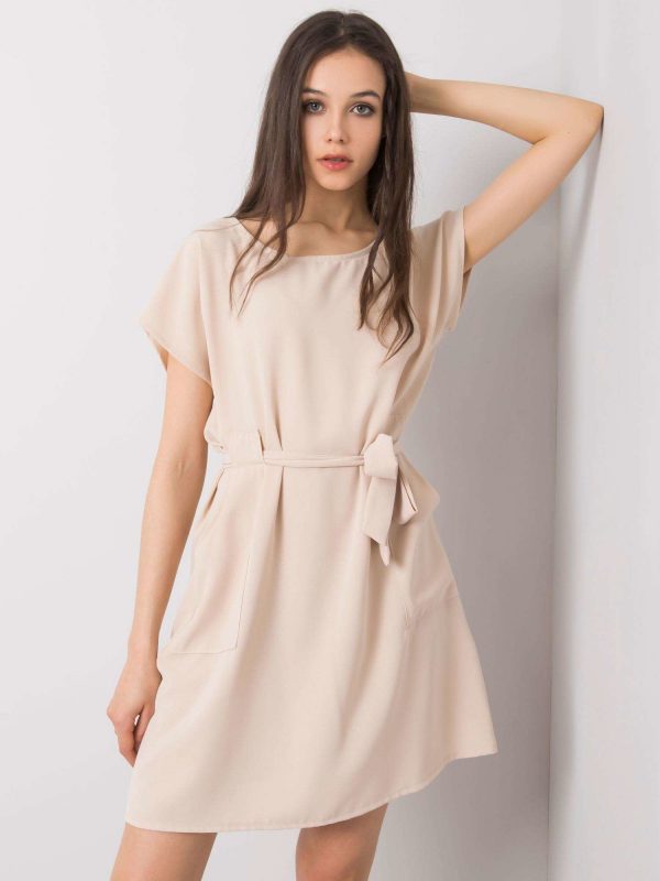 Beige dress Allaina