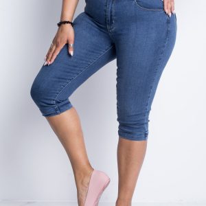 Blue Plus Size Jeans Anchor