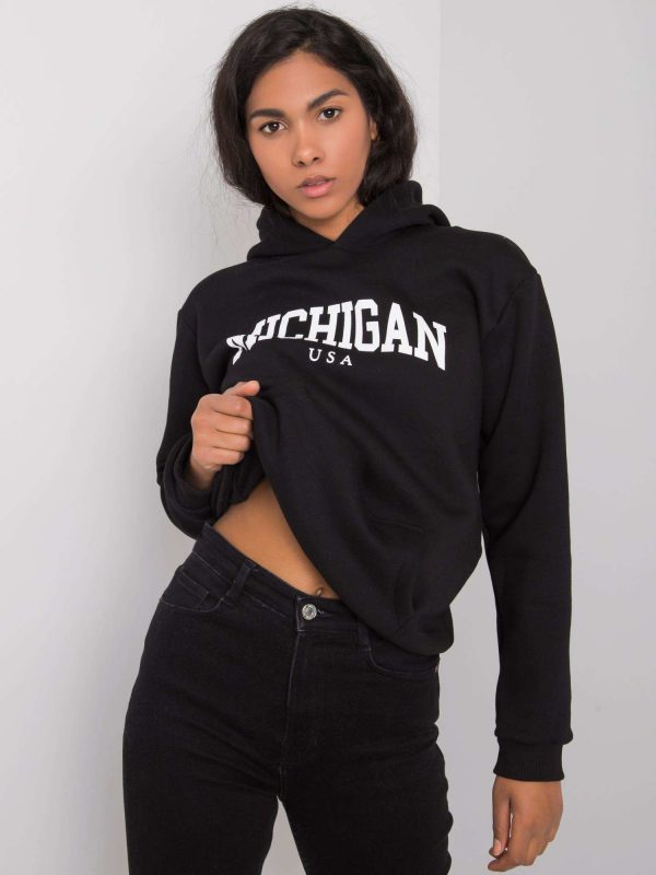 Khianna RUE PARIS Black Hoodie