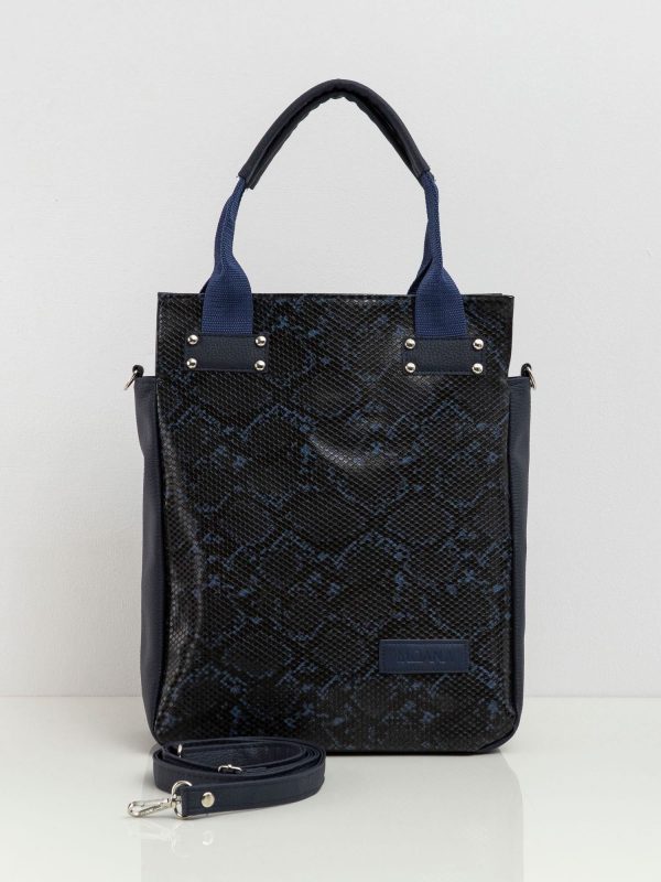 Navy Blue Women's Animal Motif Bag