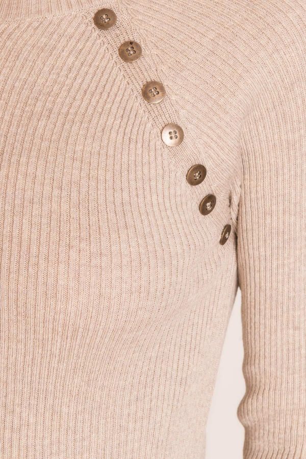 Beige women's sweater BSL