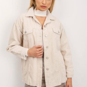 BSL Light Beige Corduroy Jacket