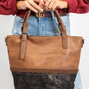 Brown Women's Bag in Eco Leather