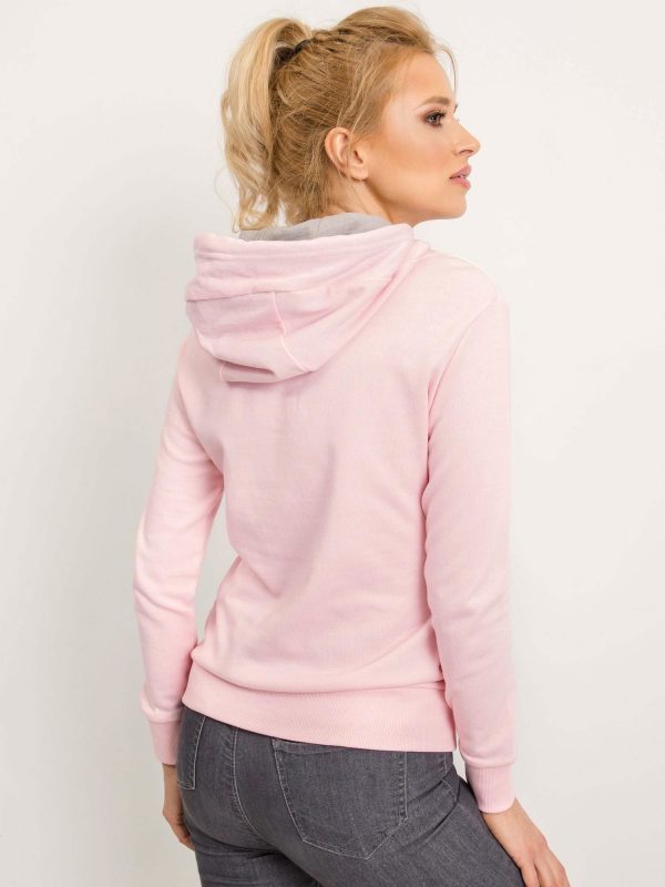 Grey-pink sweatshirt Elodie