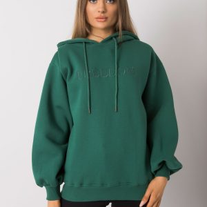 Carris RUE PARIS dark green hoodie