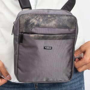 Men's bag dark grey