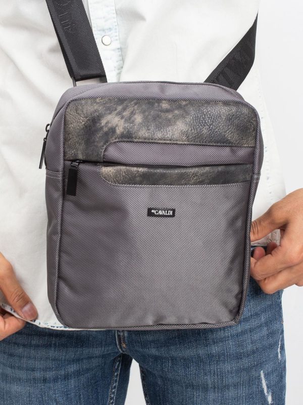 Men's bag dark grey