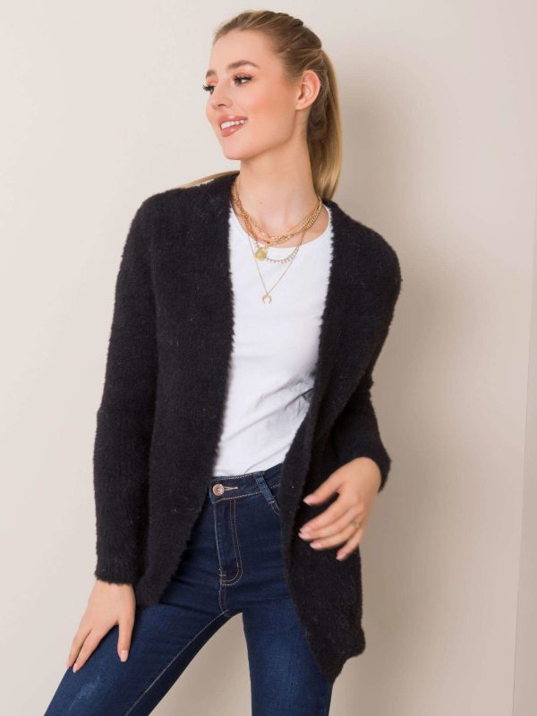 Black Swing Cardigan RUE PARIS