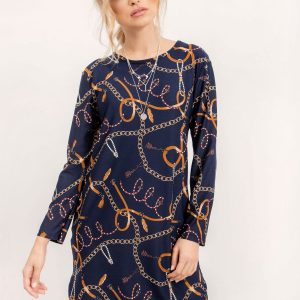 Navy Blue Uptown Dress