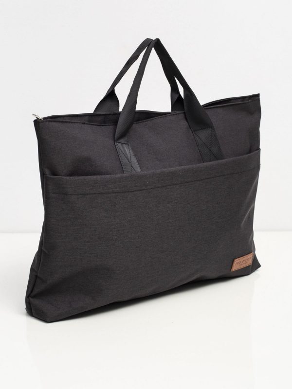 Black Large Laptop Bag