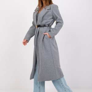 Grey long coat Orlando