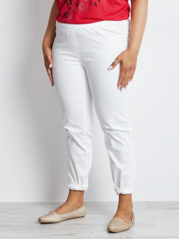 White Pants PLUS SIZE Imbalance