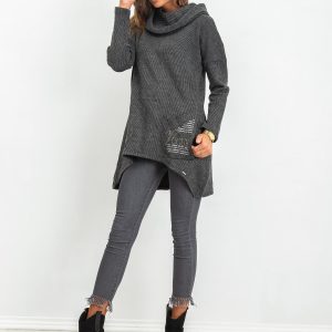 Dark gray Mischa tunic