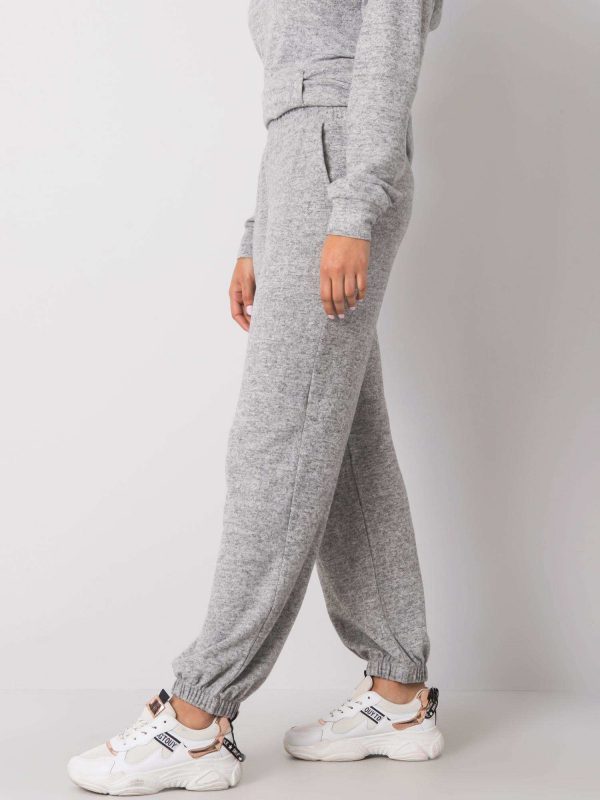 Grey melange sweatpants Alana