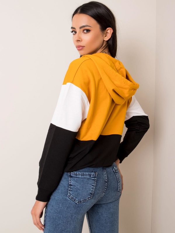 Dark yellow Fabiola sweatshirt