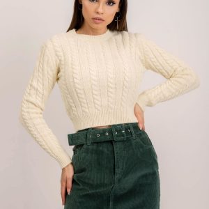 BSL Dark Green Corduroy Skirt