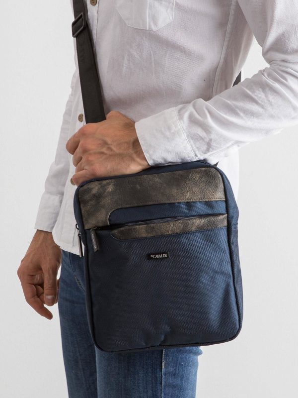 Men's bag dark blue